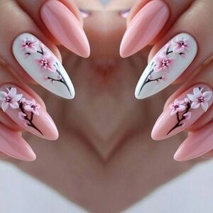 Gold Reusable Press-On Nails Set